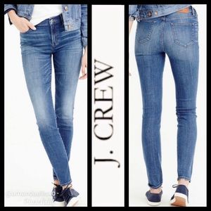 J.Crew High Rise Lookout Skinny Jeans